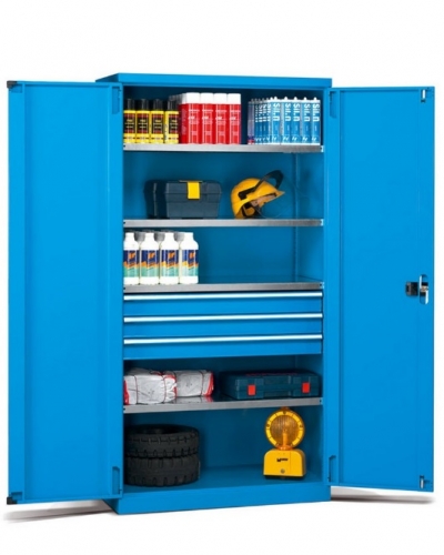 Tủ chứa đồ nghề loại cao 1800mm có ngăn kéo - tu chua do nghe loai cao 1800mm co ngan keo