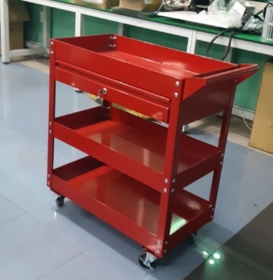 Xe đồ nghề cơ khí 3 tầng có ngăn kéo - xe do nghe co khi 3 tang co ngan keo