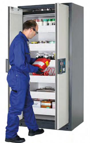 Tủ chống cháy 90/30 phút(dòng Q-CLASSIC-90 2 cánh rộng 893mm 6 khay) - tu chong chay 90/30 phut(dong q-classic-90 2 canh rong 893mm 6 khay)